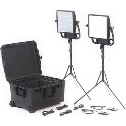 Picture of Litepanels Astra 6X + Astra Soft Traveler Duo Gold Mount Kit